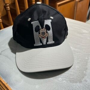 Black Mickey Mouse Ball Cap – Disney Baseball Hat